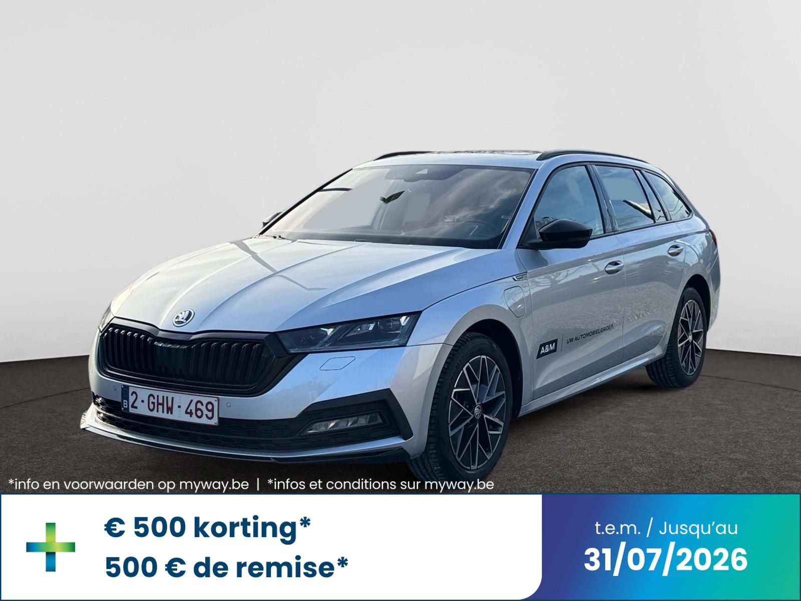 Škoda Octavia Combi SPORTLINE 1.4 PHEV 204PK DSG AUTOMAAT