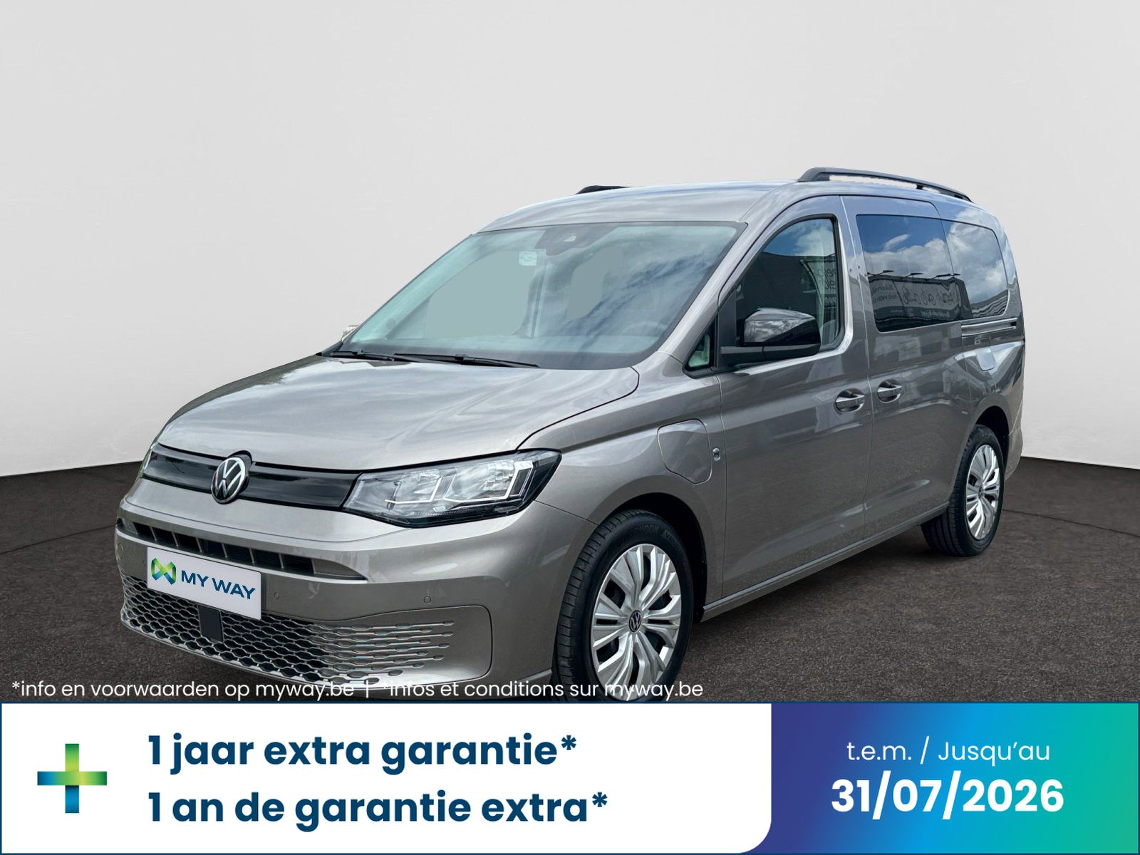 Volkswagen Bedrijfsvoertuigen Caddy Maxi eHybrid (PHEV) 1.5 eHybrid DSG 7 zitplaatsen