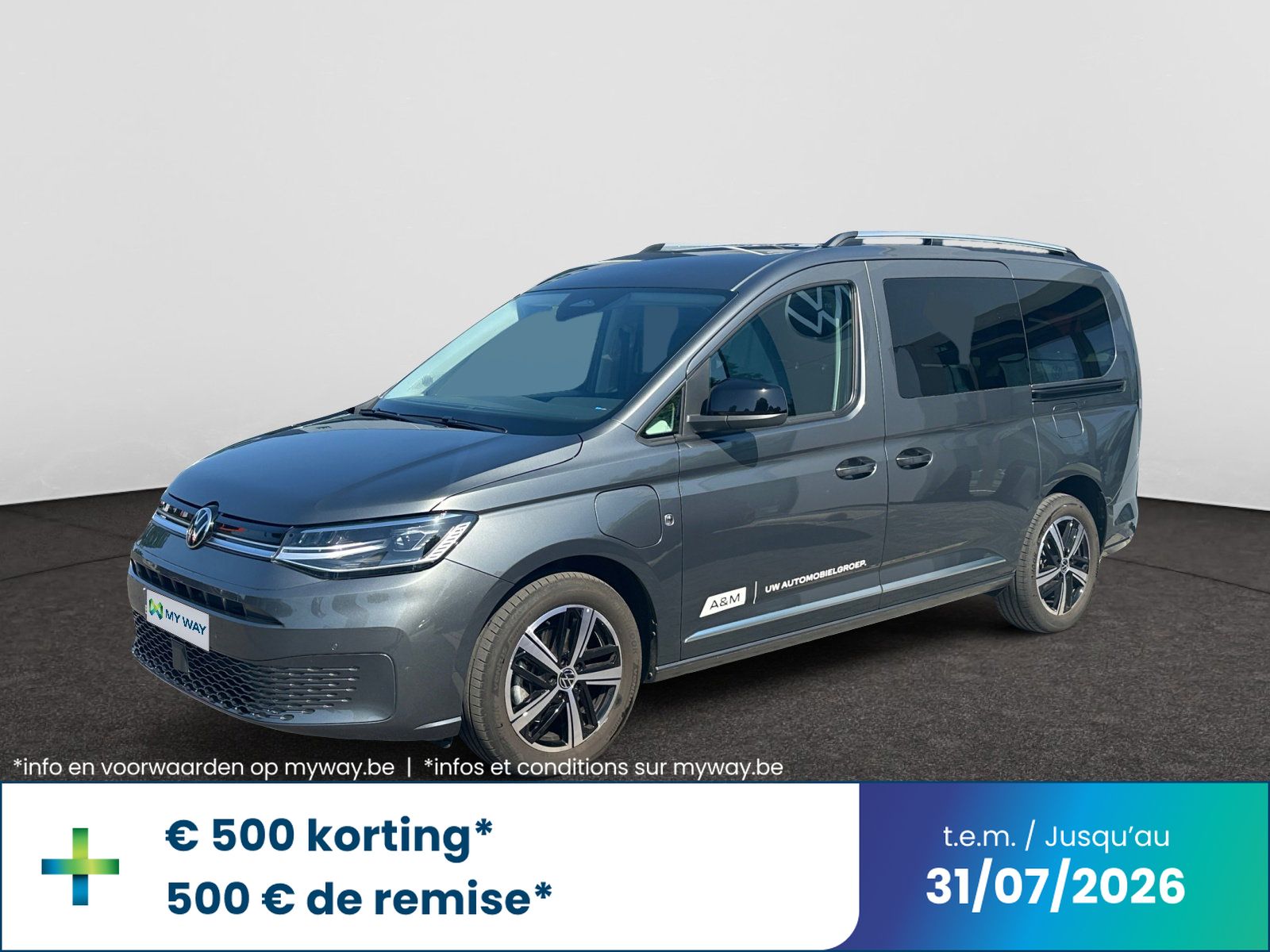 Volkswagen Bedrijfsvoertuigen Caddy Maxi eHybrid 7 ZITPLAATSEN - eHybrid 1.5 1150 PK DSG AUTOMAAT